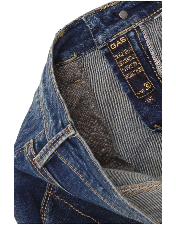 Gas Dame Skinny Jeans W30 L32 Blå