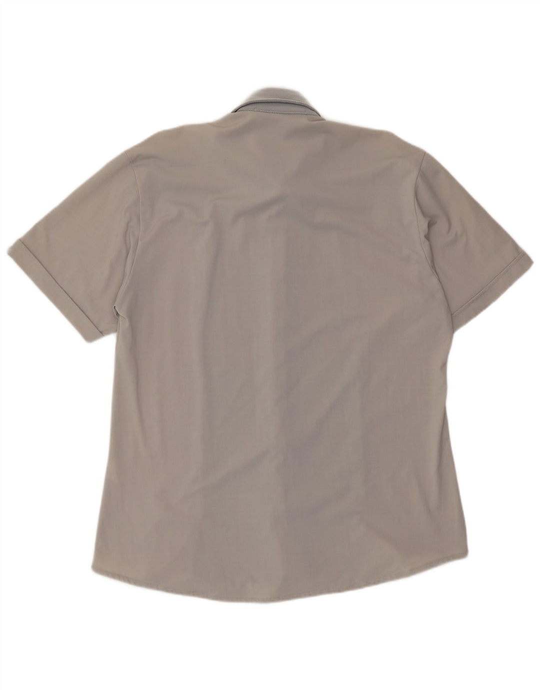 Sasch Kortærmet Herreskjorte Stor Grå Colourblock Polyester