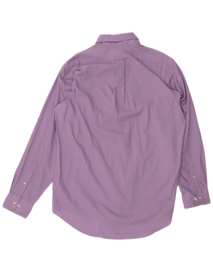 IZOD Herreskjorte str. 16 Large Lilla Bomuld