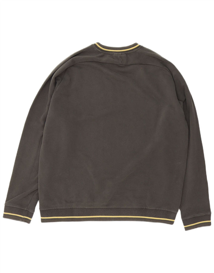 Tom Tailor Herre Grafisk Sweatshirt Jumper 2XL Grå Bomuld