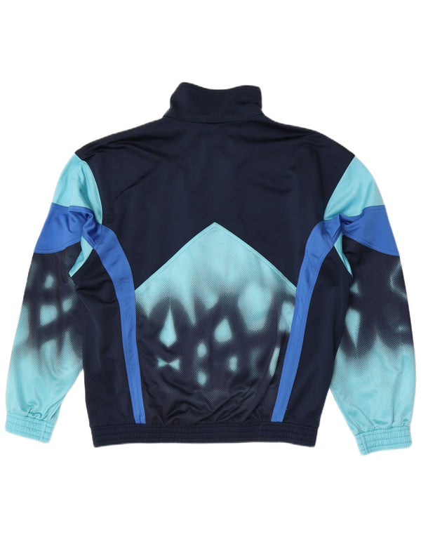Lotto Træningsdragt til mænd Topjakke UK 42/44 XL Navy Blue Colourblock Polyester