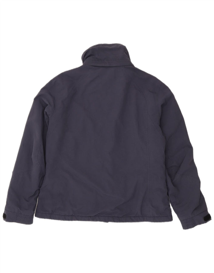 Sergio Tacchini Herre Windbreaker Jacket IT 50 Large Navy Blue Polyester