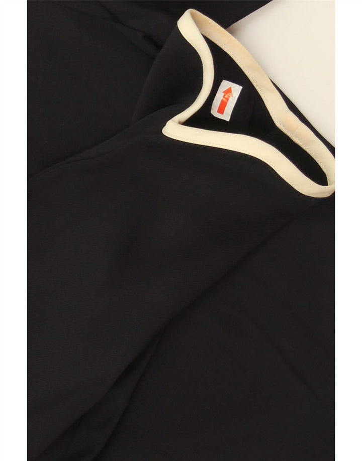 French Connection Womens Sheath Dress UK 12 Medium Black Colourblock