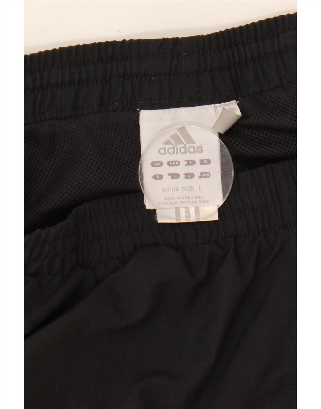 Adidas Træningsdragtsbukser til mænd Stor sort polyester