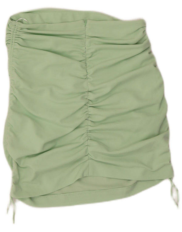 Zara lige nederdel til kvinder Large W30 Grøn