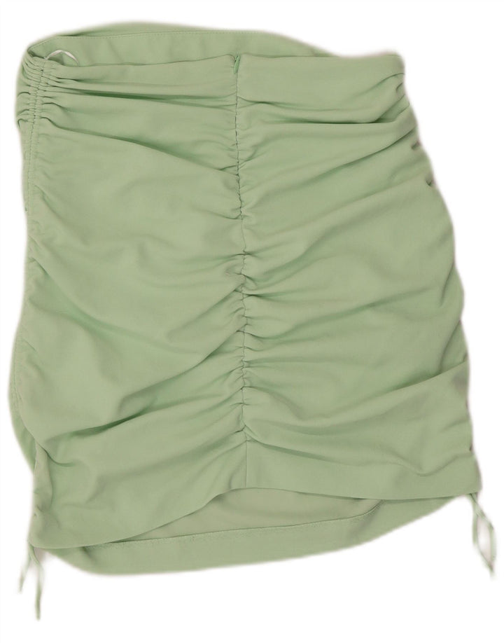 Zara lige nederdel til kvinder Large W30 Grøn
