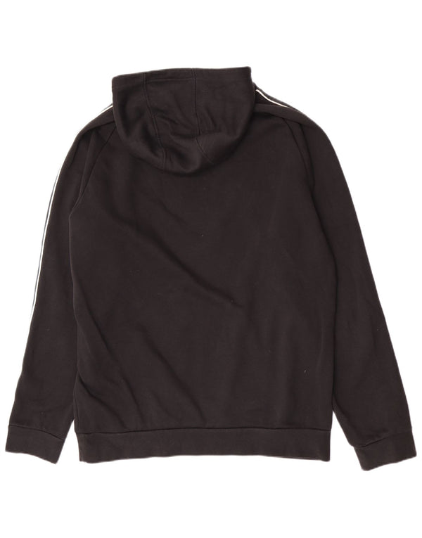 Adidas Herre Hættetrøje Jumper Stor Sort Bomuld
