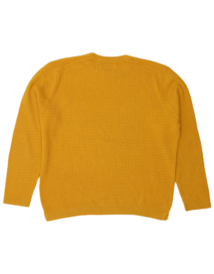 Zara drenge sweater med rund hals 9-10 år gul