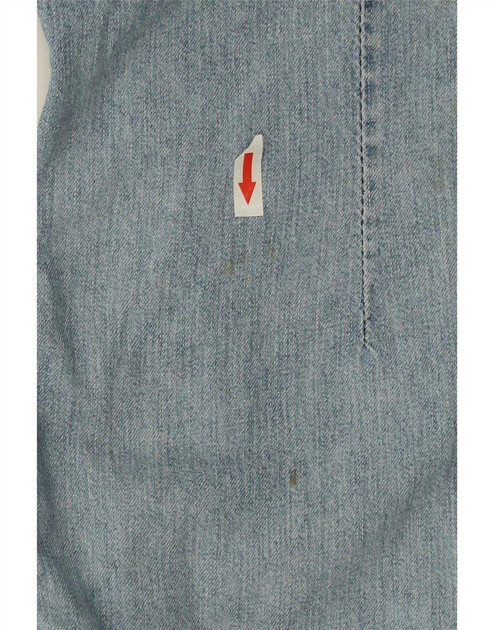 Wrangler Dame Denim Shirt UK 14 Large Blue