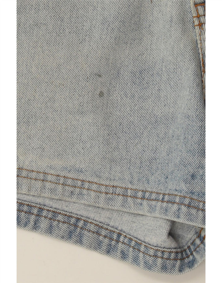 VINTAGE denimshorts til kvinder W32 Large Blue