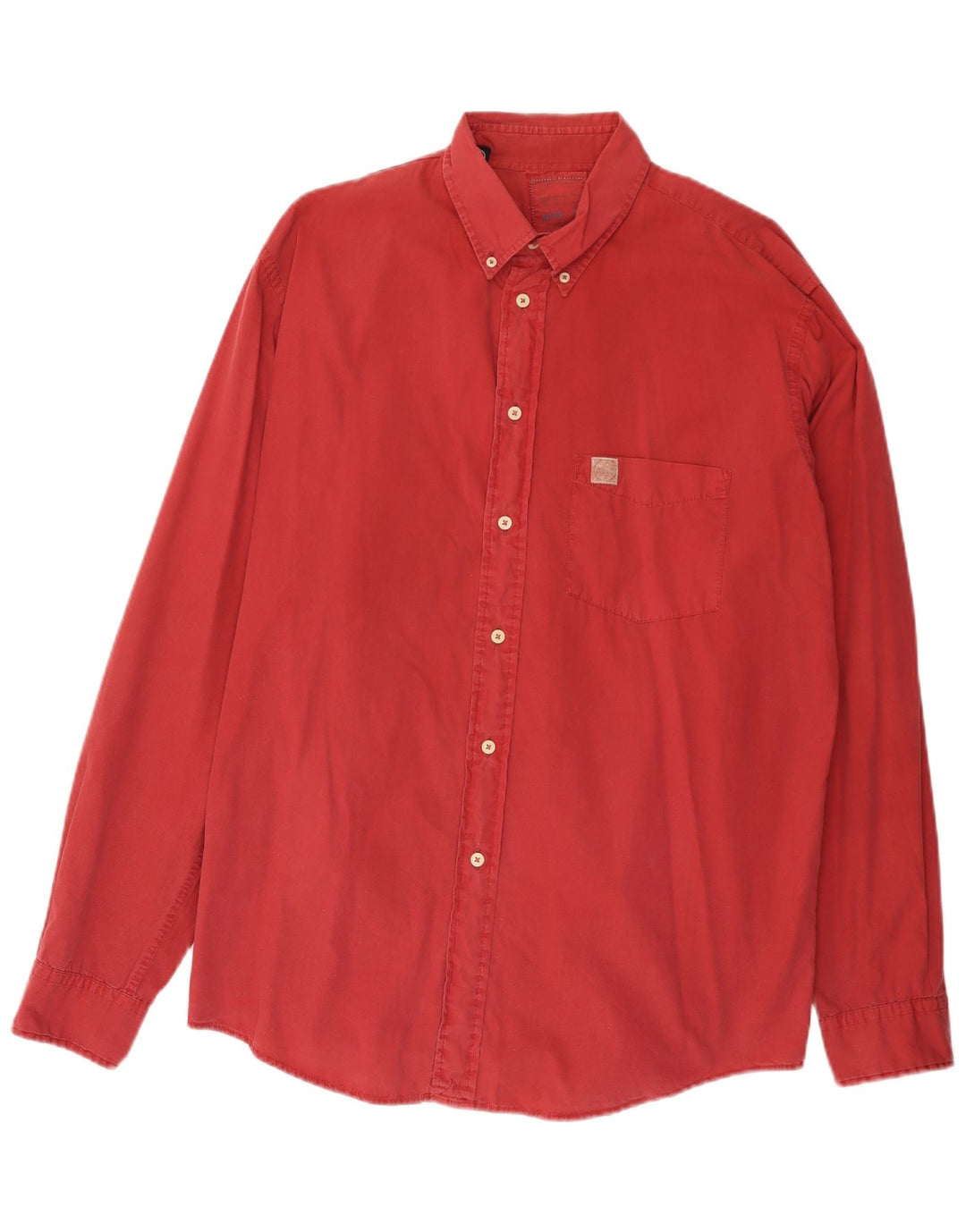 Murphy & Nye herreskjorte 2XL rød bomuld