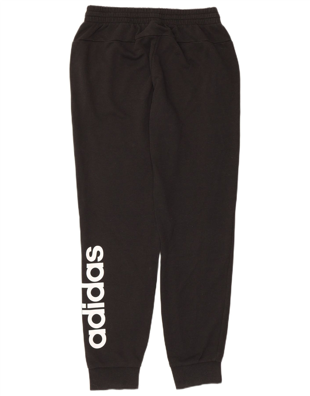 ADIDAS grafiske træningsdragtbukser til kvinder, joggere UK 12/14 Medium Black
