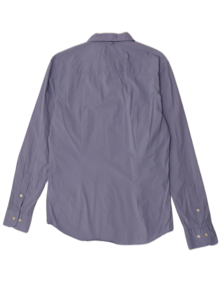 Tommy Hilfiger Herre Slim Fit skjorte Medium Blue Bomuld