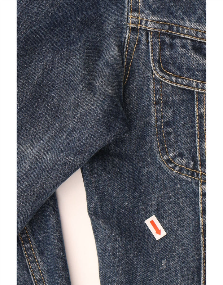 MELTIN' POT Womens Denim Jacket UK 10 Small Blue Cotton Vintage Meltin' Pot and Second-Hand Meltin' Pot from Messina Hembry 