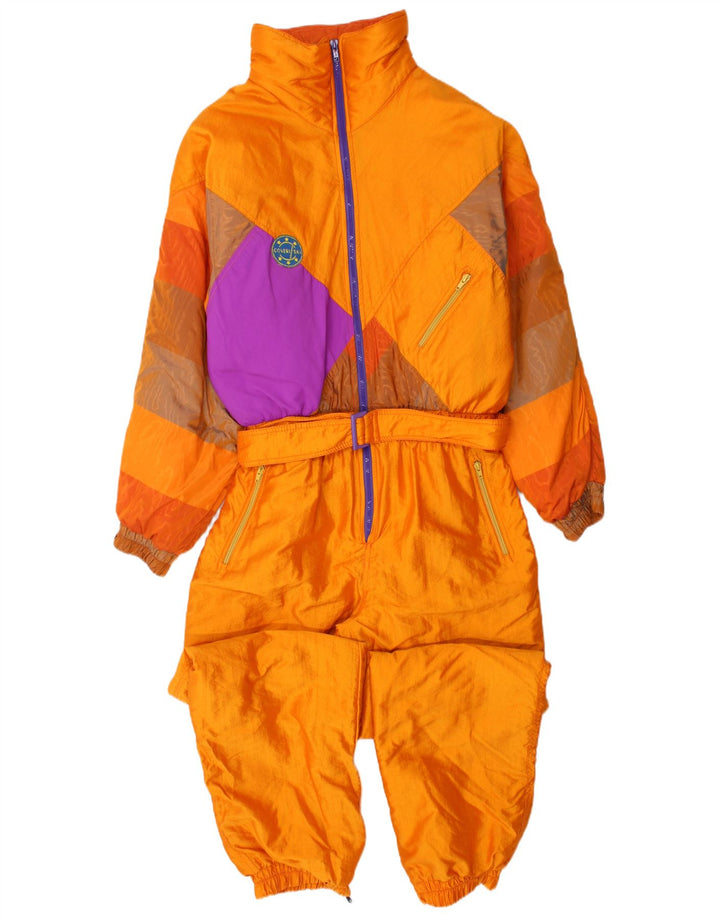 Coveri Ski Jumpsuit til mænd Stor orange farveblok