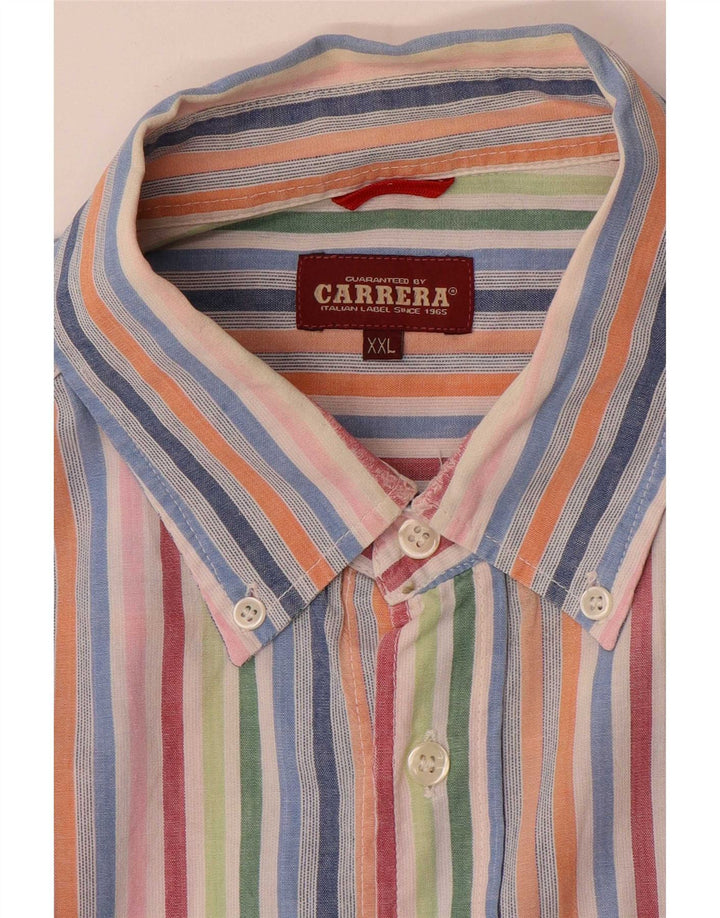 Carrera herreskjorte 2XL flerfarvet stribet