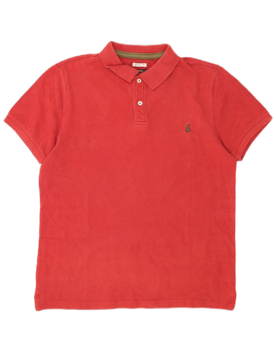 Joules herre poloshirt Medium rød bomuld