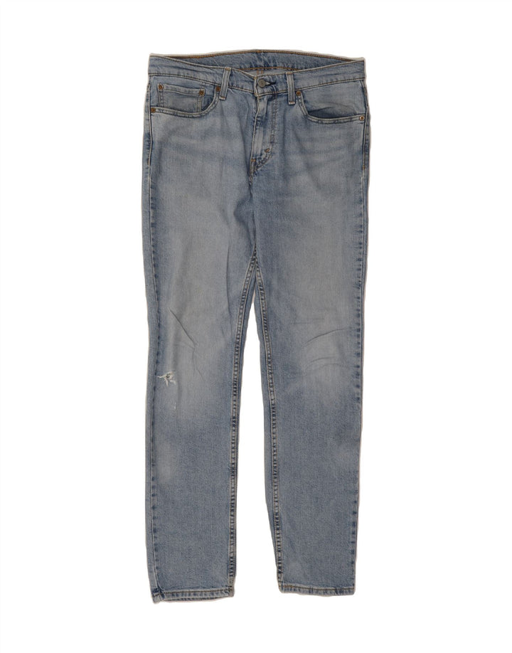 LEVI'S Mens 511 Slim Jeans W32 L32 Blue Vintage Levi's and Second-Hand Levi's from Messina Hembry 