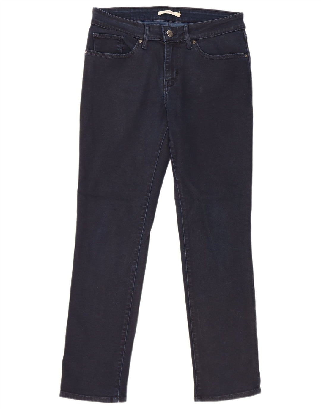 Levi's Dame 712 Slim Jeans W30 L30 Marineblå Bomuld