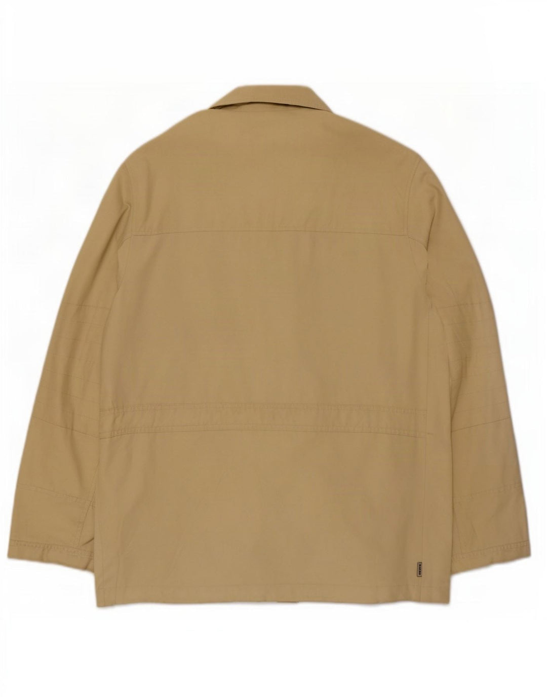 Geox Womens Respira Utility Jacket UK 42 XL Beige Bomuld