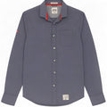 Superdry Herreskjorte Medium Blue Cotton