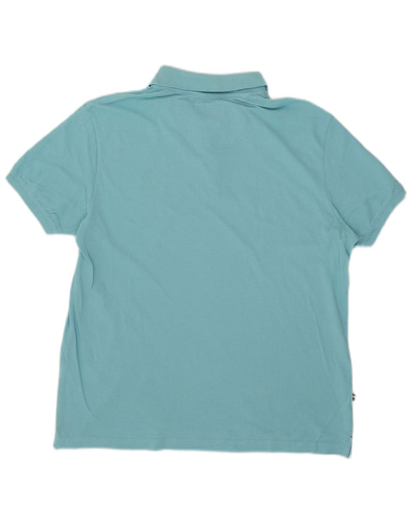 U.S. Polo Assn. Herre Slim Polo Shirt XL Blå Bomuld