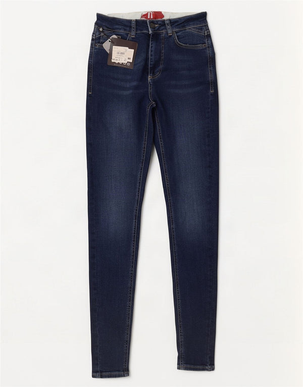 11 grader Herre Skinny Jeans XS W28 L31 Marineblå Bomuld