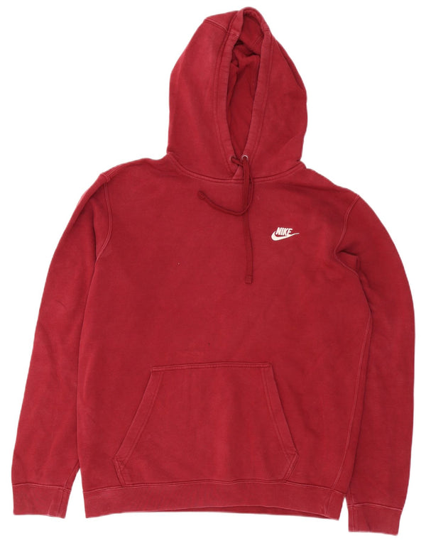 Nike Herre hættetrøje Jumper Medium Bourgogne bomuld