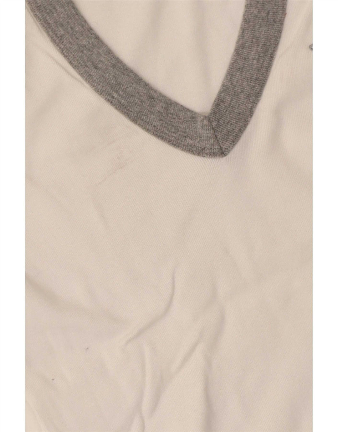 Kappa Dame T-Shirt Top UK 8 Small White Colourblock