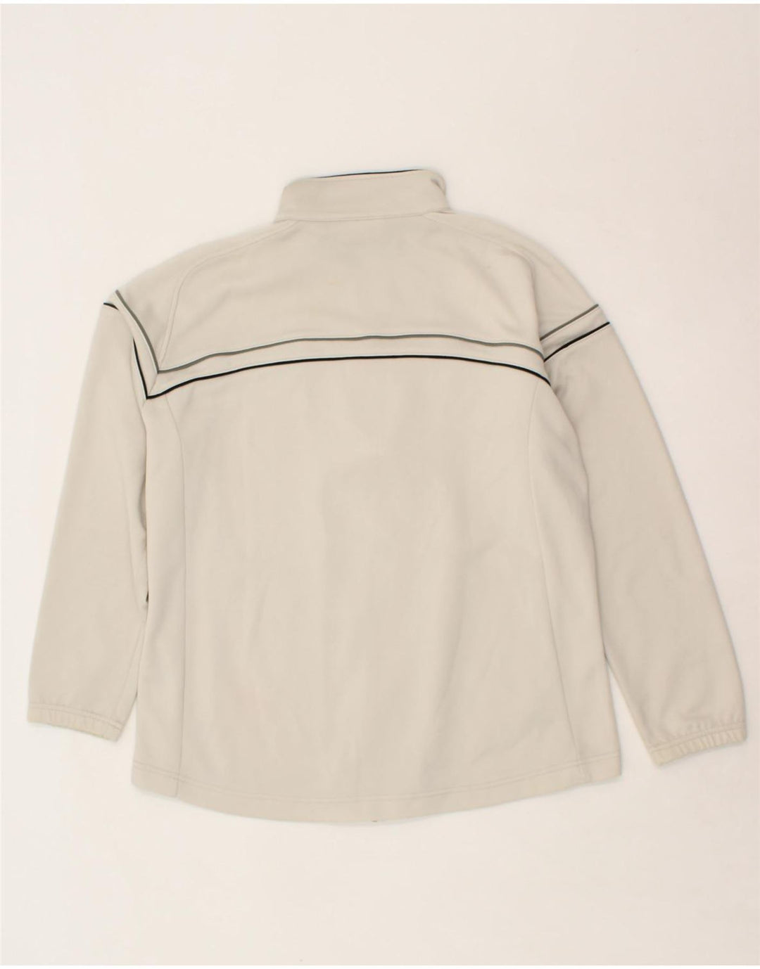 ASICS Womens Tracksuit Top Jacket UK 18 XL Beige Polyamide Vintage Asics and Second-Hand Asics from Messina Hembry 