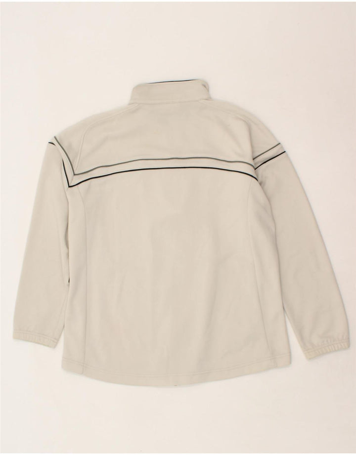 ASICS Womens Tracksuit Top Jacket UK 18 XL Beige Polyamide Vintage Asics and Second-Hand Asics from Messina Hembry 