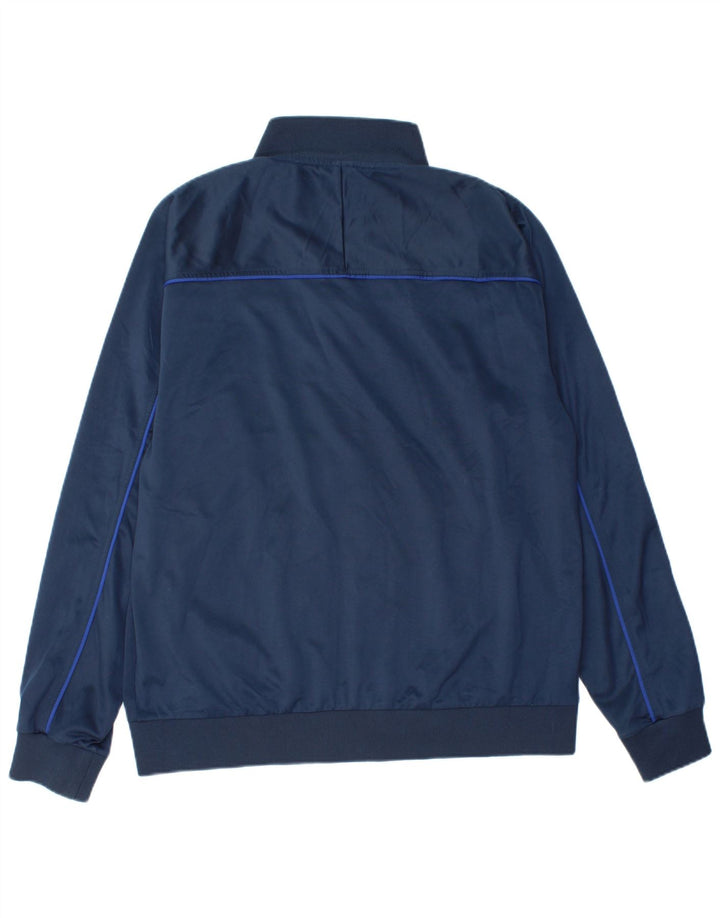 Asics træningsdragt til mænd, topjakke XL marineblå polyester