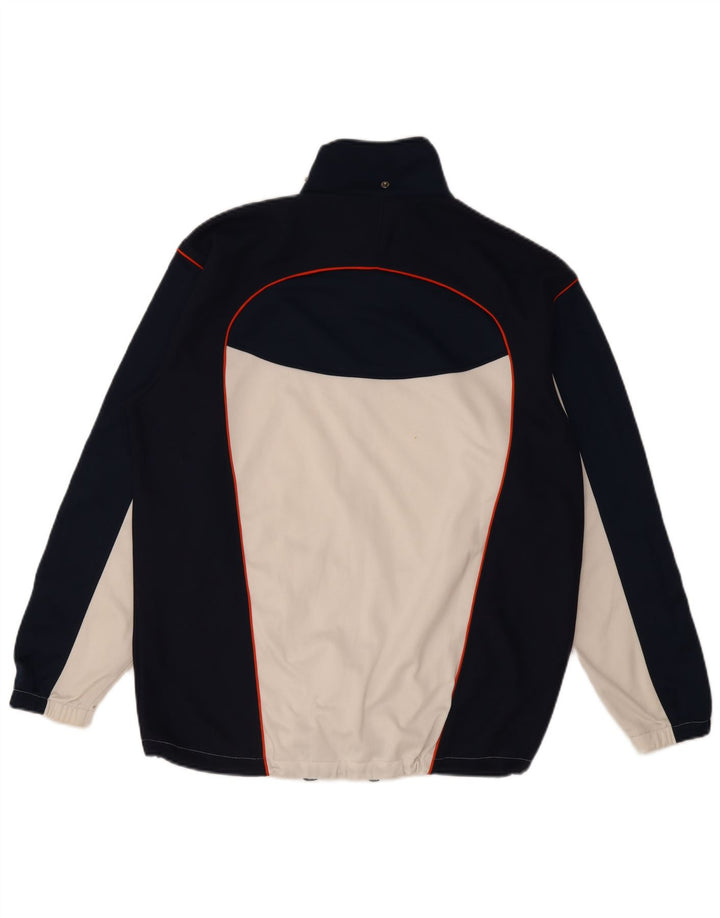 Asics Træningsdragt til mænd Topjakke Stor marineblå Colourblock Polyester
