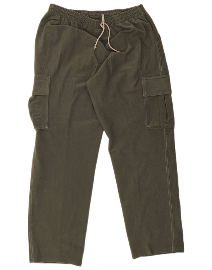 Diadora Herre Cargo Træningsdragt Bukser UK 42 Stor Khaki Polyester