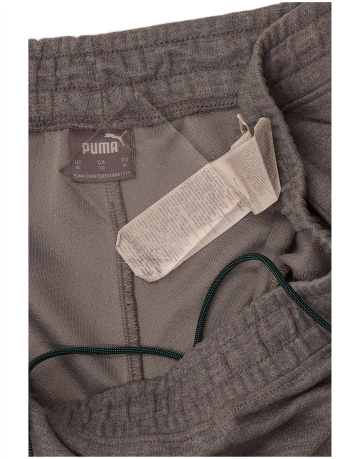 Puma Træningsdragtsbukser til mænd XL W38 L32 Grå polyester
