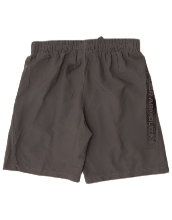 Under Armour Boys grafiske sportsshorts 11-12 år Large Grey Sports