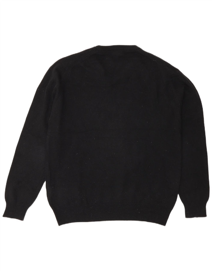 Kappa Herre V-hals sweater XL sort uld
