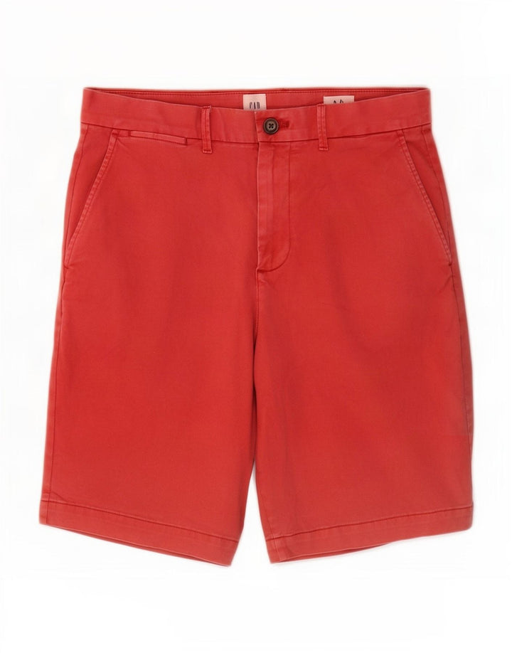 Gap Herre Chino Shorts W30 Medium Rød Bomuld