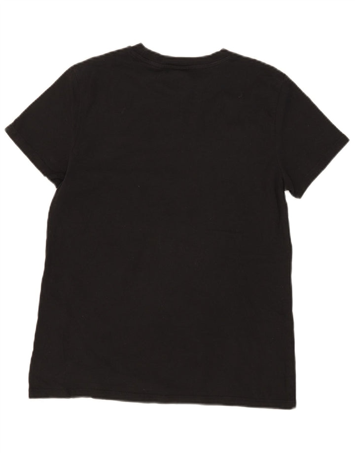 Levi's Dame T-Shirt Top UK 10 Lille Sort