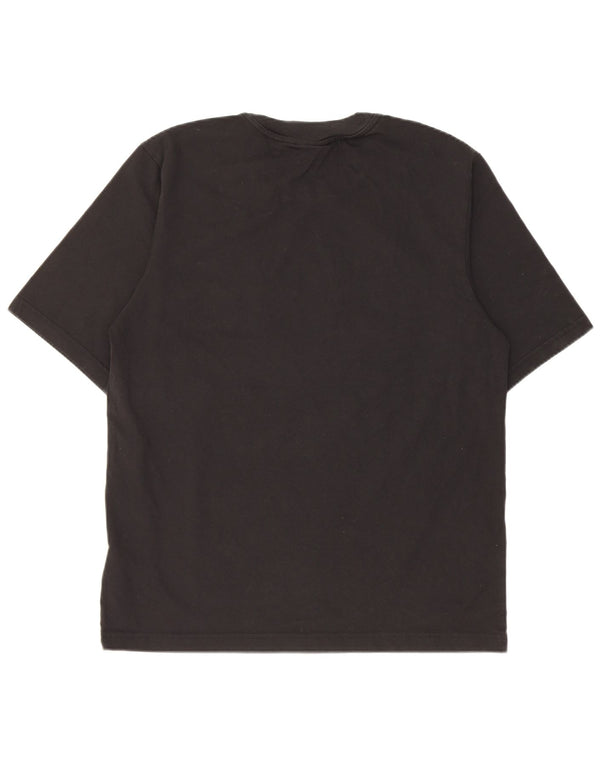 Adidas Mens Graphic T-Shirt Top Small Black Cotton