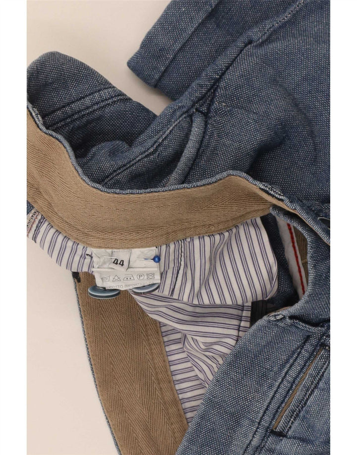 Refrigiwear Womens Regular Chino Shorts W30 Medium Blue Cotton