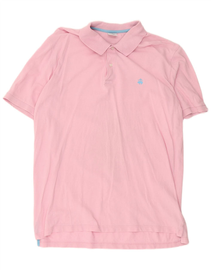 Brooks Brothers herre poloshirt XL Pink