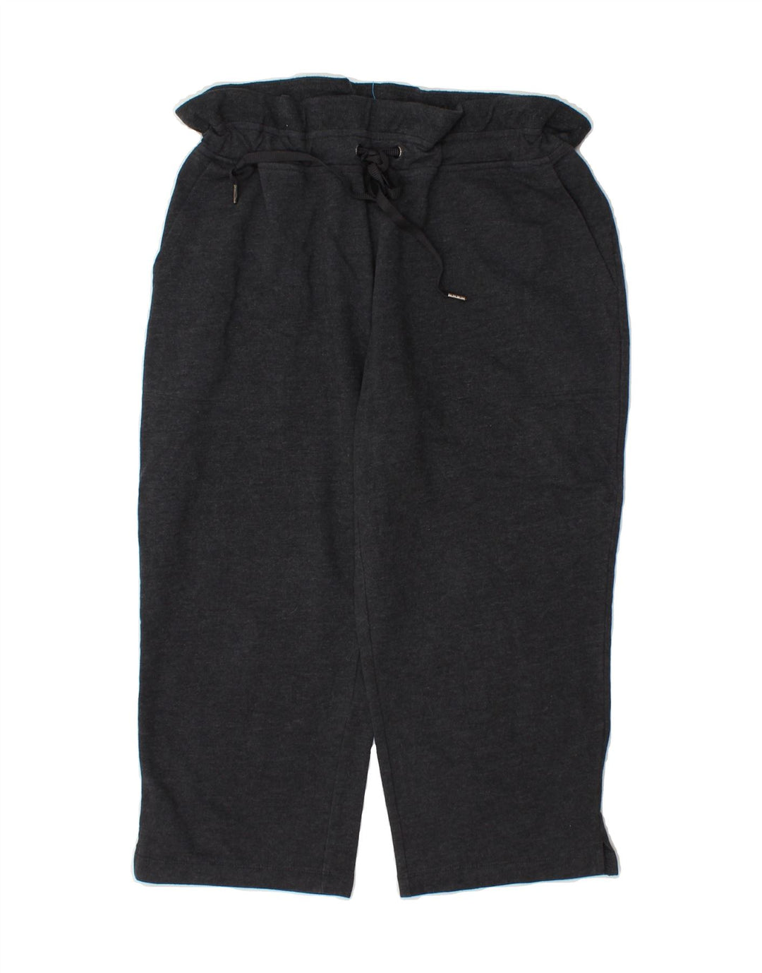 EDDIE BAUER Womens Capri Tracksuit Trousers UK 14 Medium  Grey Vintage Eddie Bauer and Second-Hand Eddie Bauer from Messina Hembry 