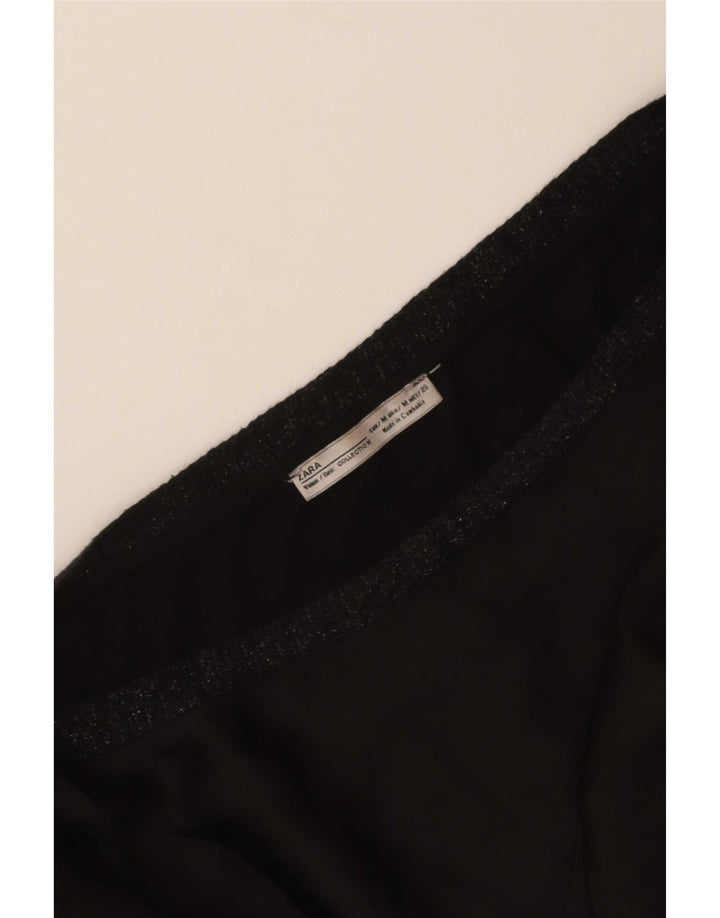 Zara Dame Oversized Bluse Top UK 14 Medium Sort
