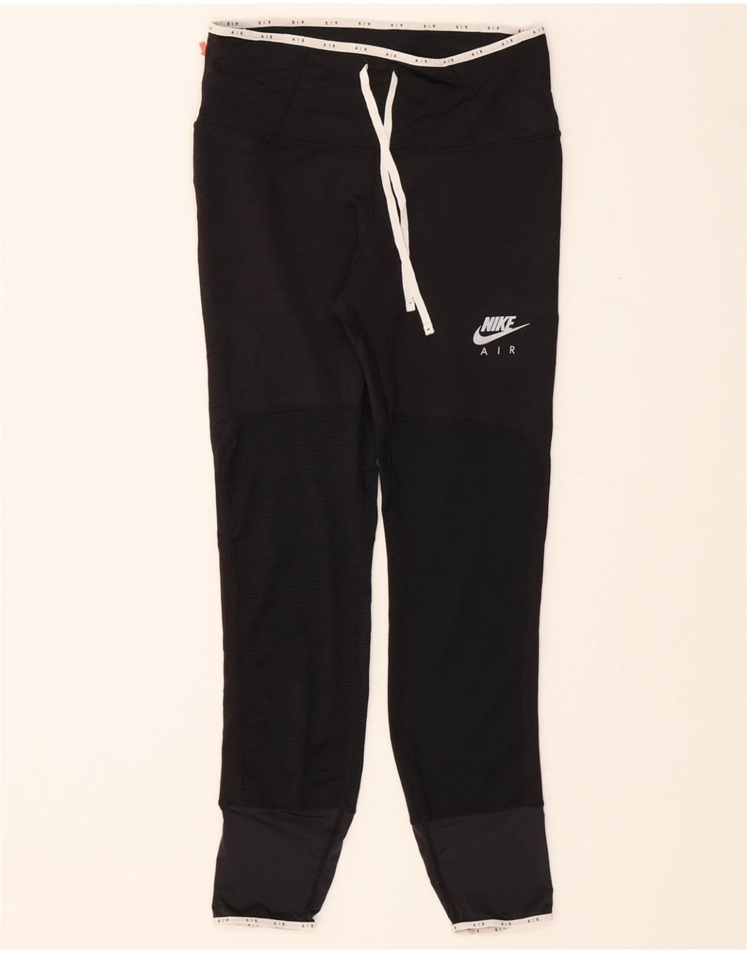 NIKE Womens Dri Fit Tracksuit Trousers UK 10 Small  Black Vintage Nike and Second-Hand Nike from Messina Hembry 