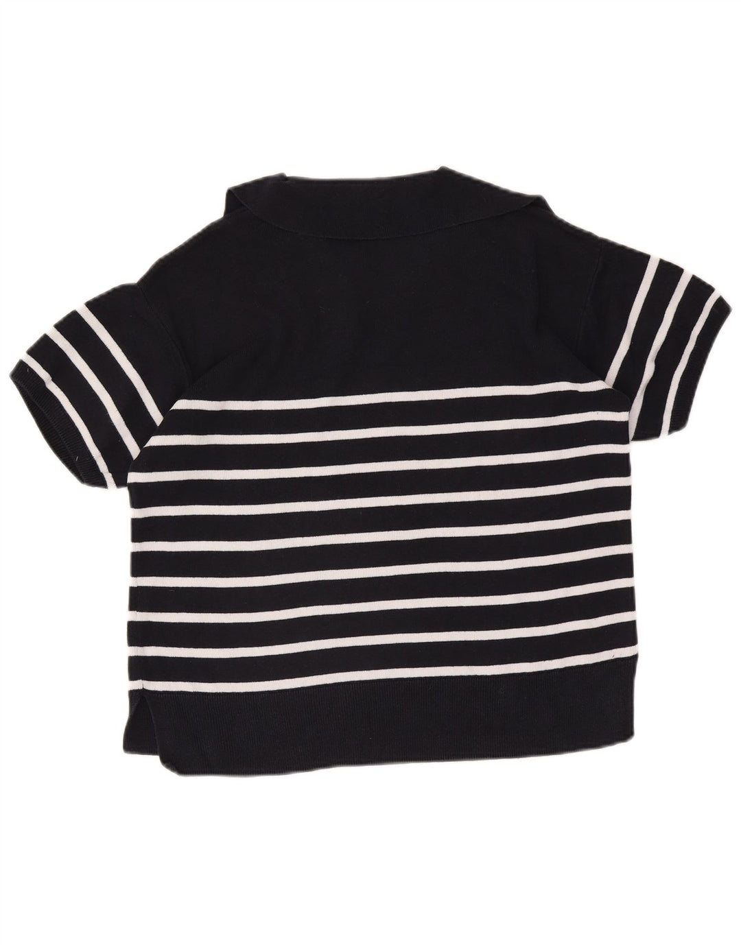 Marks & Spencer Dame Polo Neck Jumper Sweater UK 14 Medium Navy Blue