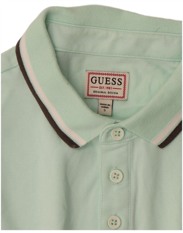 GUESS Polo skjorte til mænd, lille grøn