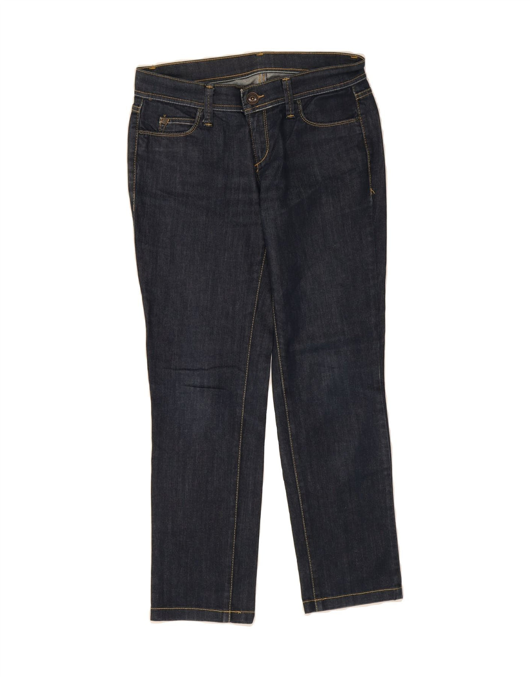 BENETTON Womens Slim Jeans W30 L28 Navy Blue Vintage Benetton and Second-Hand Benetton from Messina Hembry 