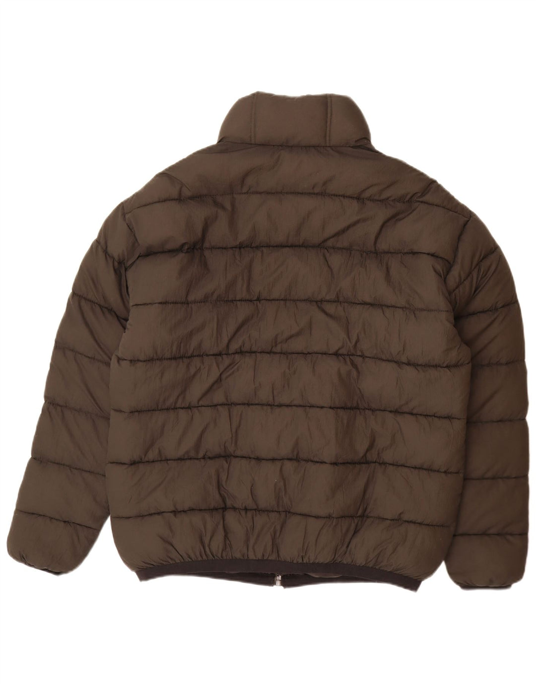 PIAZZA ITALIA Polstret jakke til mænd UK 42 XL Grå nylon