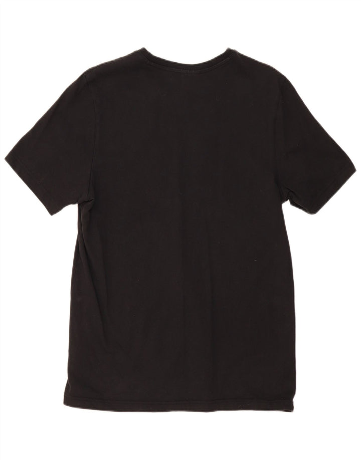 Reebok Herre grafisk T-shirt Top Stor sort bomuld